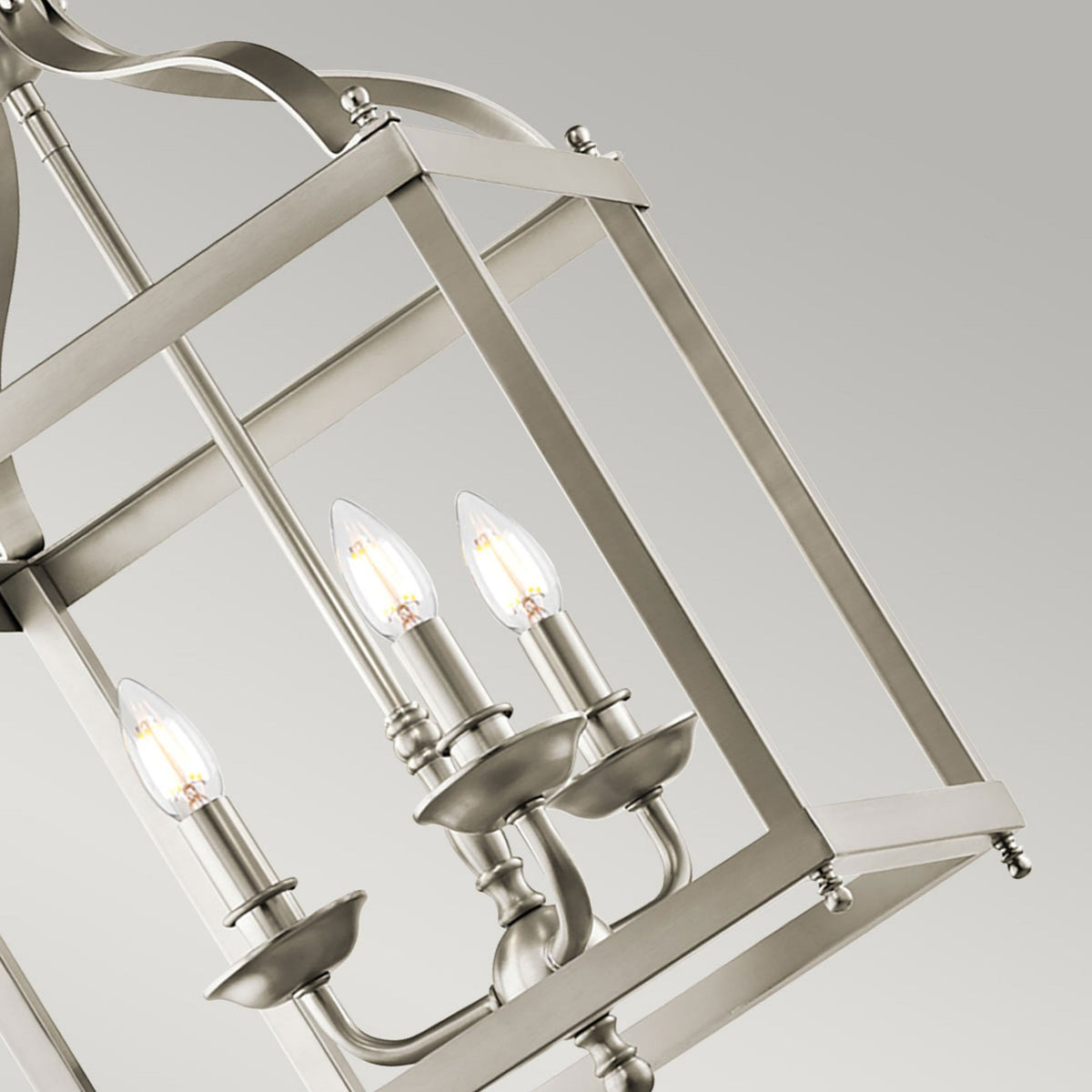 Larkin Medium Pendant in Brushed Nickel