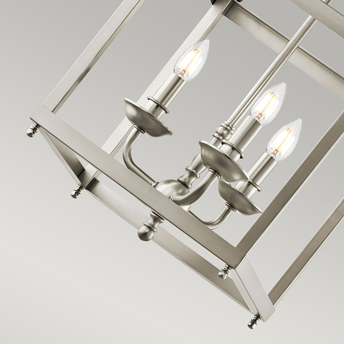 Larkin Medium Pendant in Brushed Nickel
