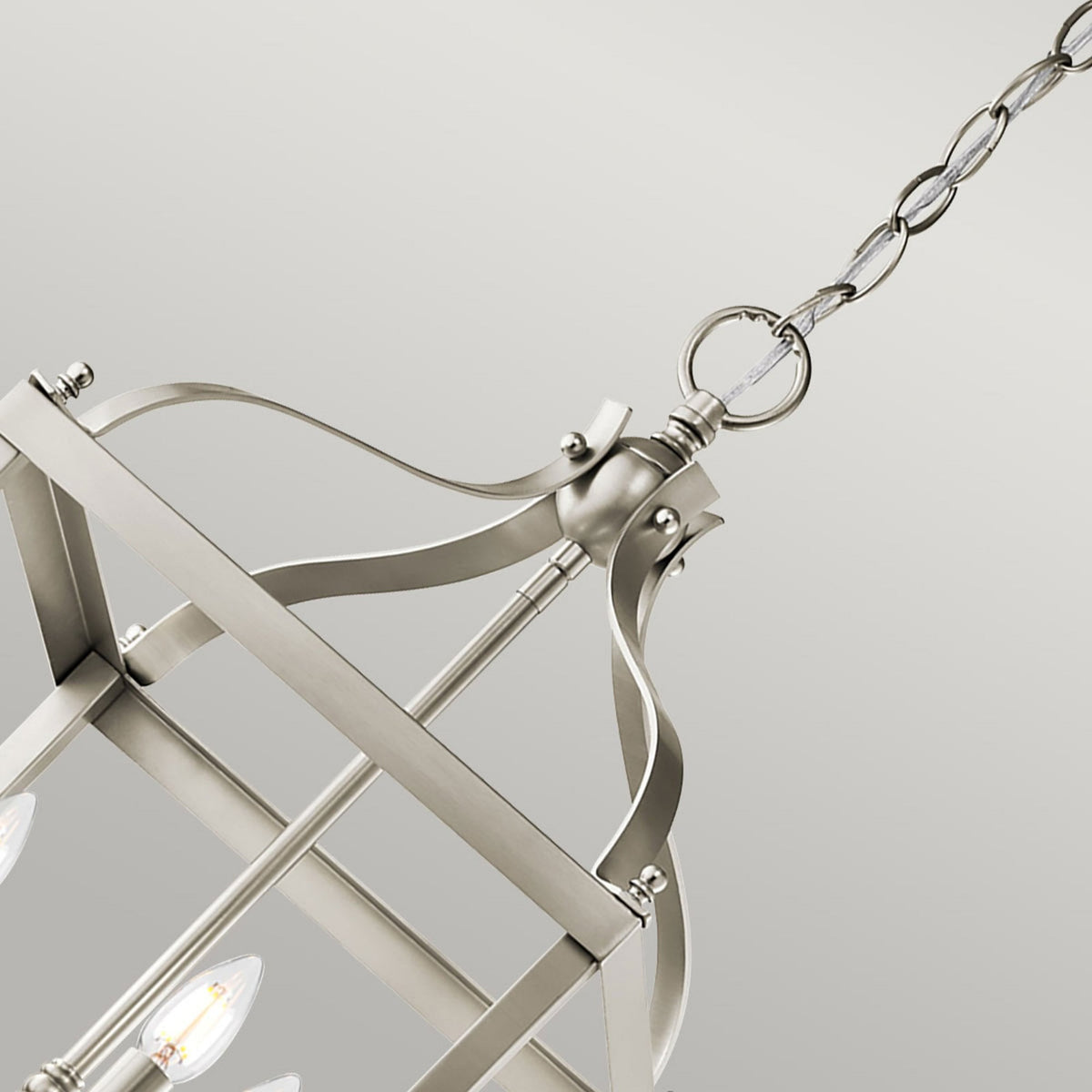 Larkin Medium Pendant in Brushed Nickel