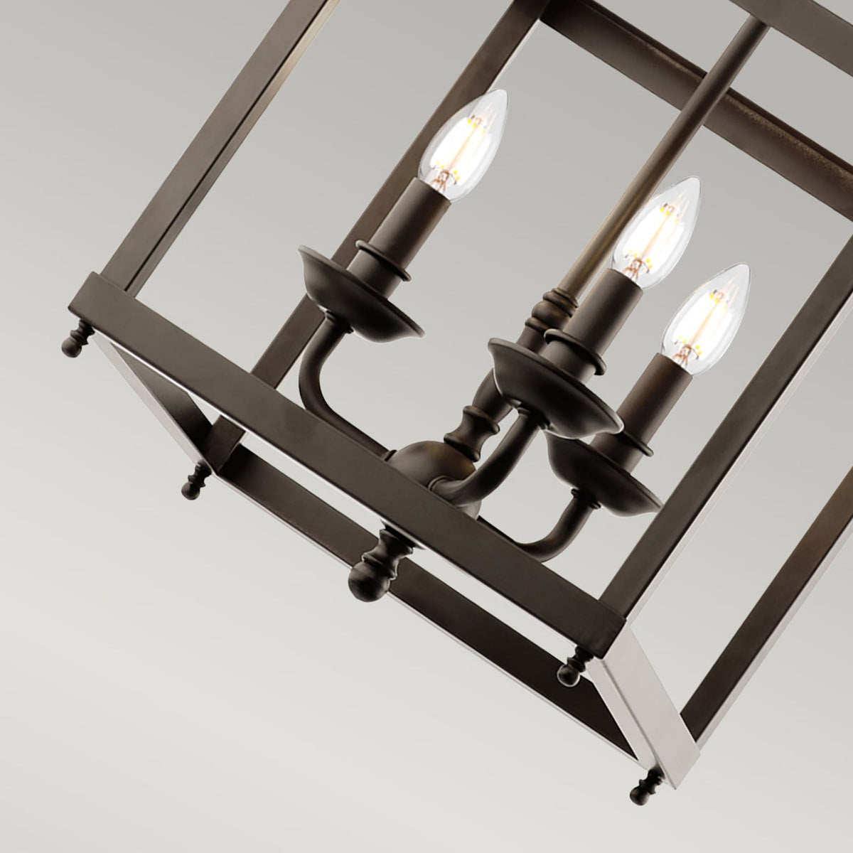 Larkin Medium Pendant in Olde Bronze