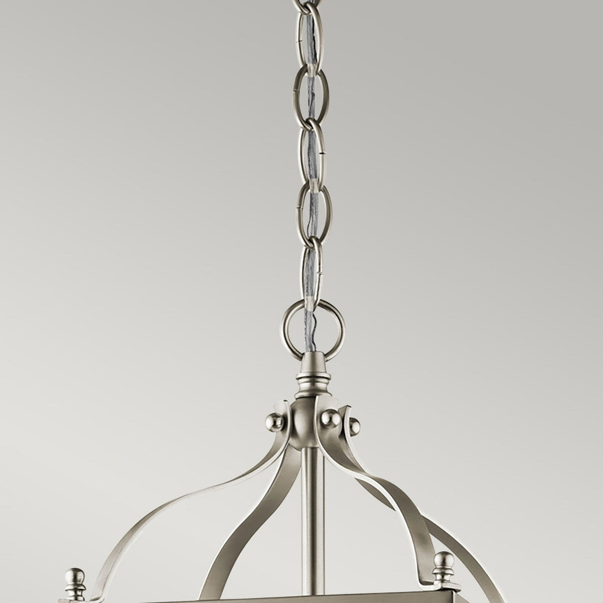 Larkin Small Pendant in Brushed Nickel