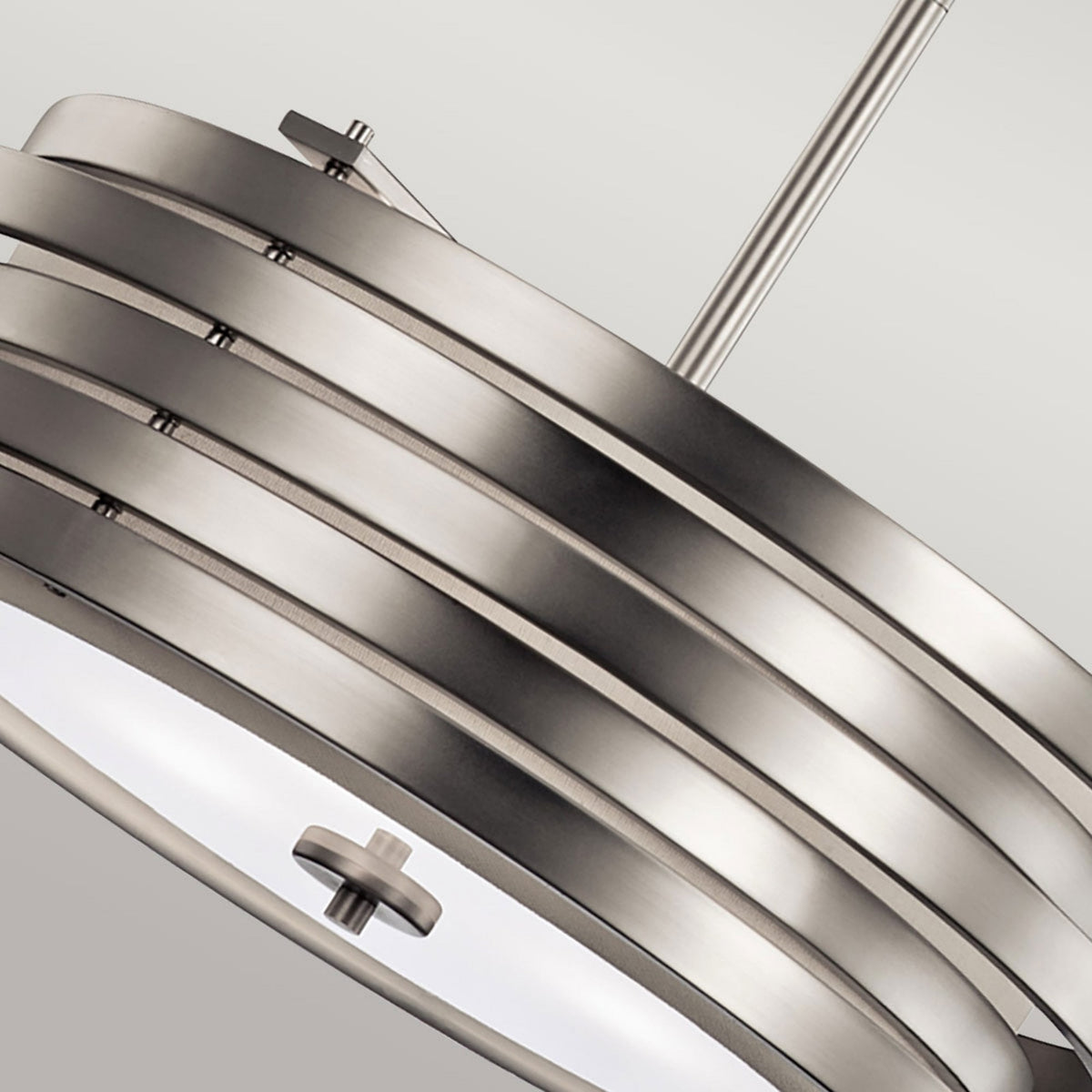Roswell Pendant Light in Brushed Nickel