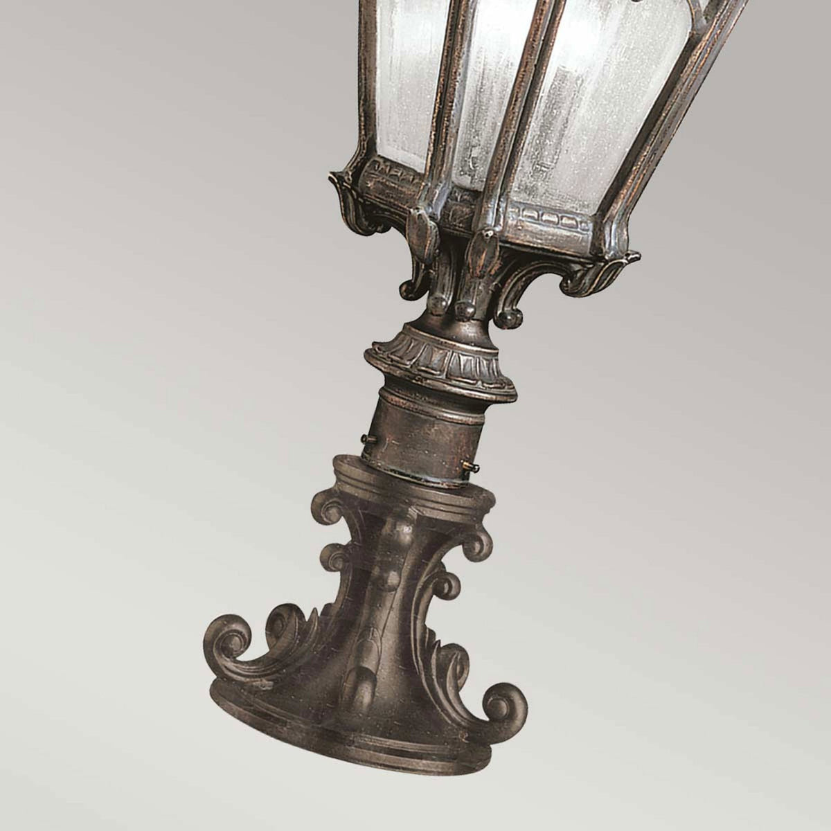 Tournai 2 Light Exterior Large Pedestal