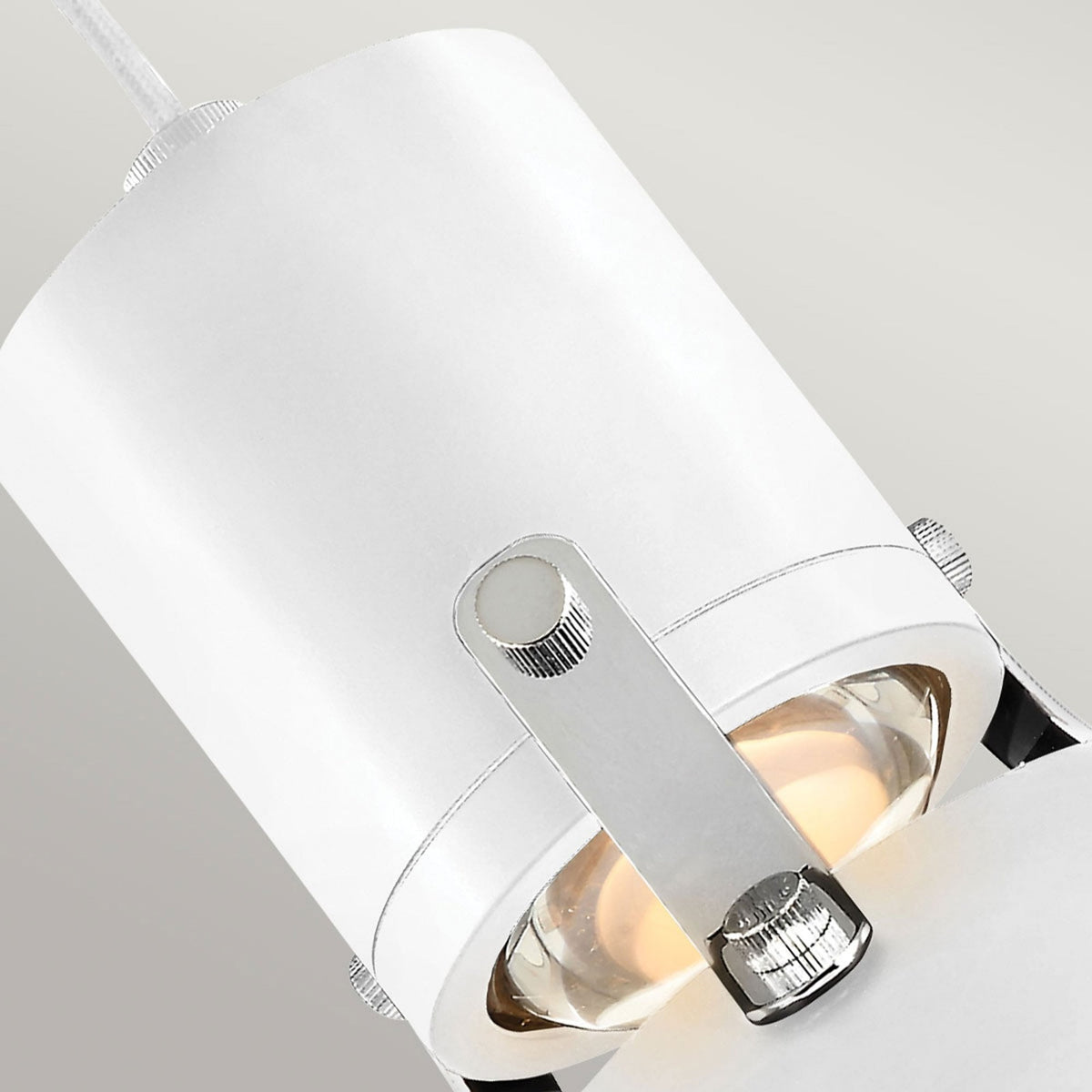 Brynne Medium LED Pendant in Flat White