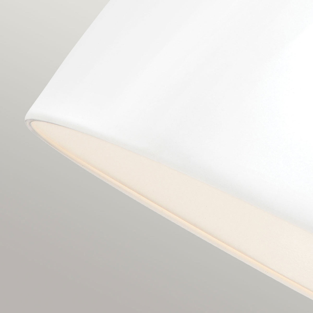 Brynne Medium LED Pendant in Flat White