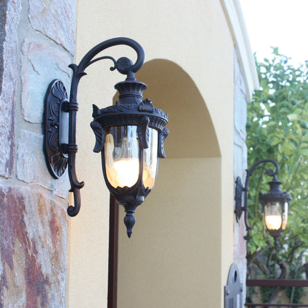 Philadelphia Down Small Outdoor Wall Lantern in Old Bronze