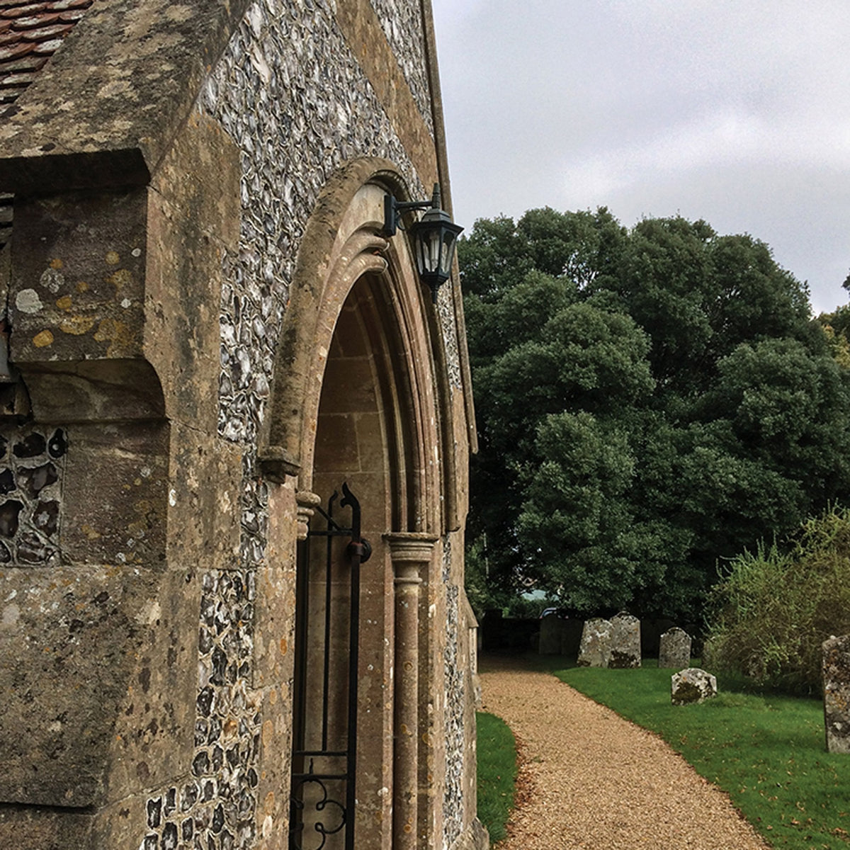 Parish 1 Light Down Wall Lantern in Black