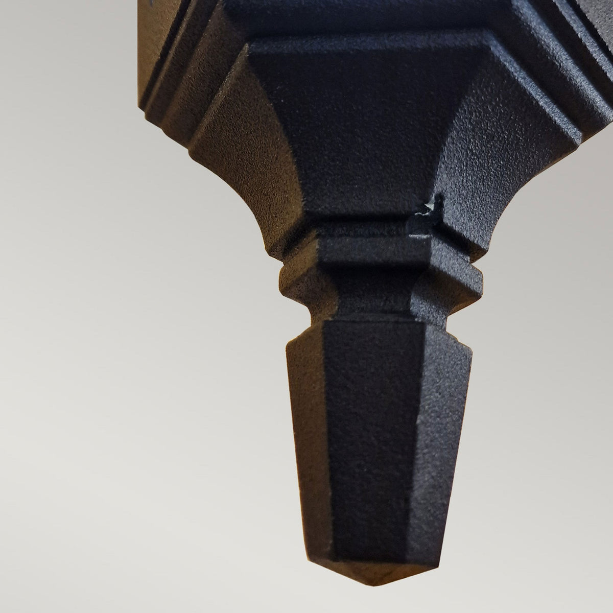 Parish Mini 1 Light Down Wall Lantern in Black