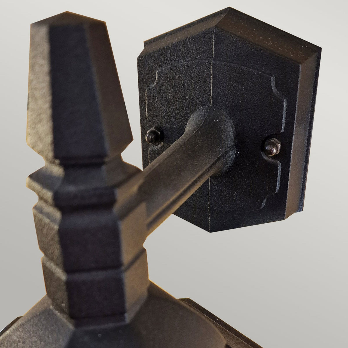 Parish Mini 1 Light Down Wall Lantern in Black