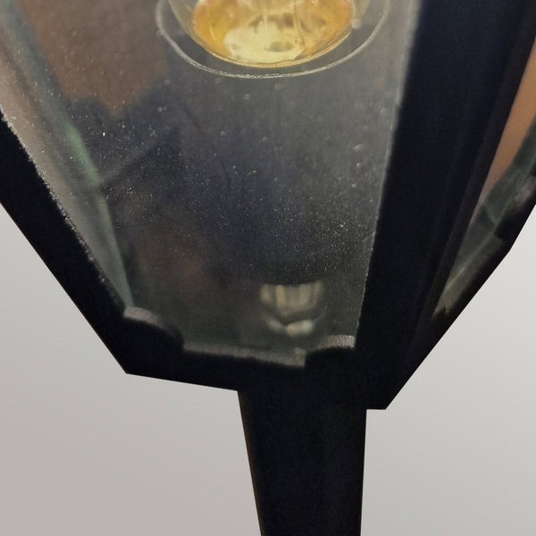 Parish Mini 1 Light Pillar in Black