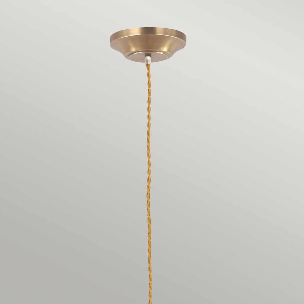 Provence Pendant Light in Aged Brass