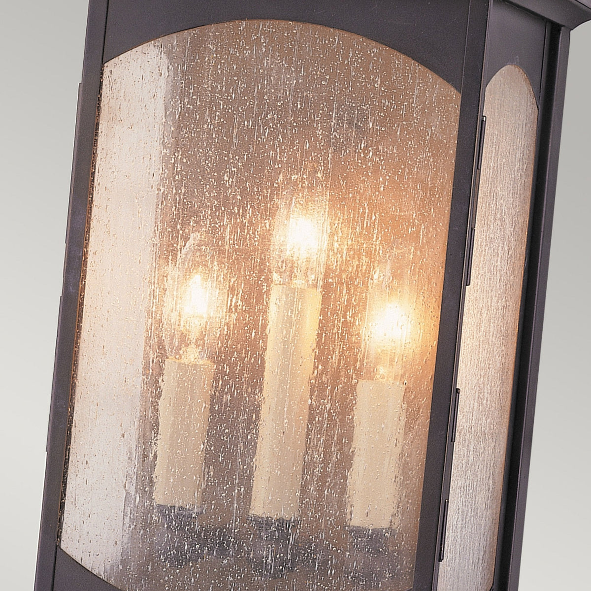 Market Square IP44 Exterior Large Wall Light in Oil Rubbed Bronze Finish
