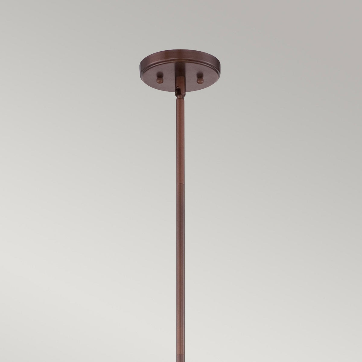 Brown Lattice Large Pendant in Copper Canyon