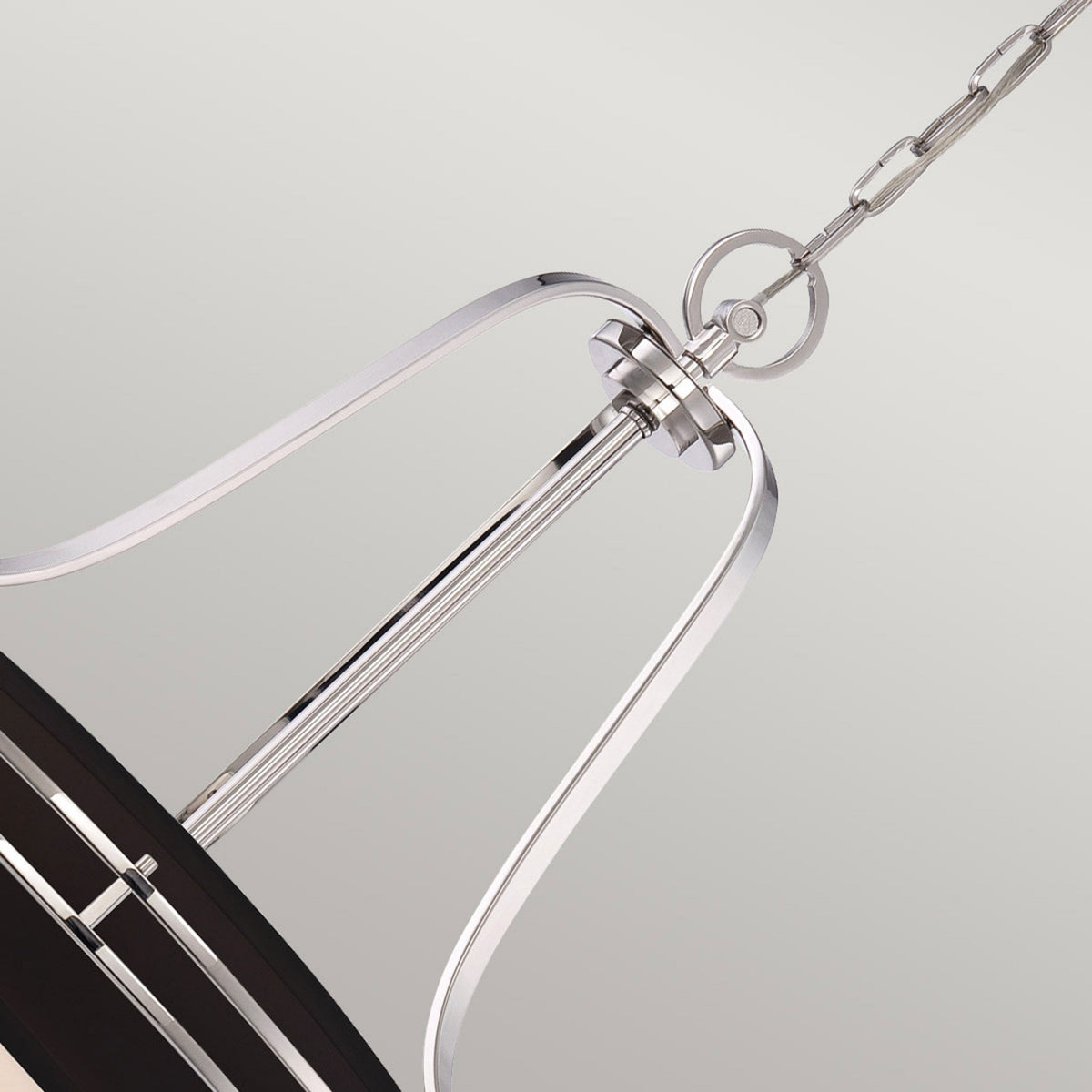 Uptown Gotham 4 Light Pendant in Imperial Silver