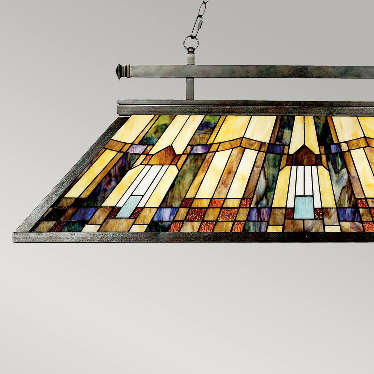 Tiffany Inglenook 3 Light Island Chandelier