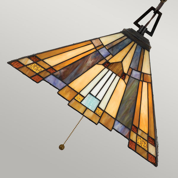 Tiffany Inglenook Ceiling Light Pendant