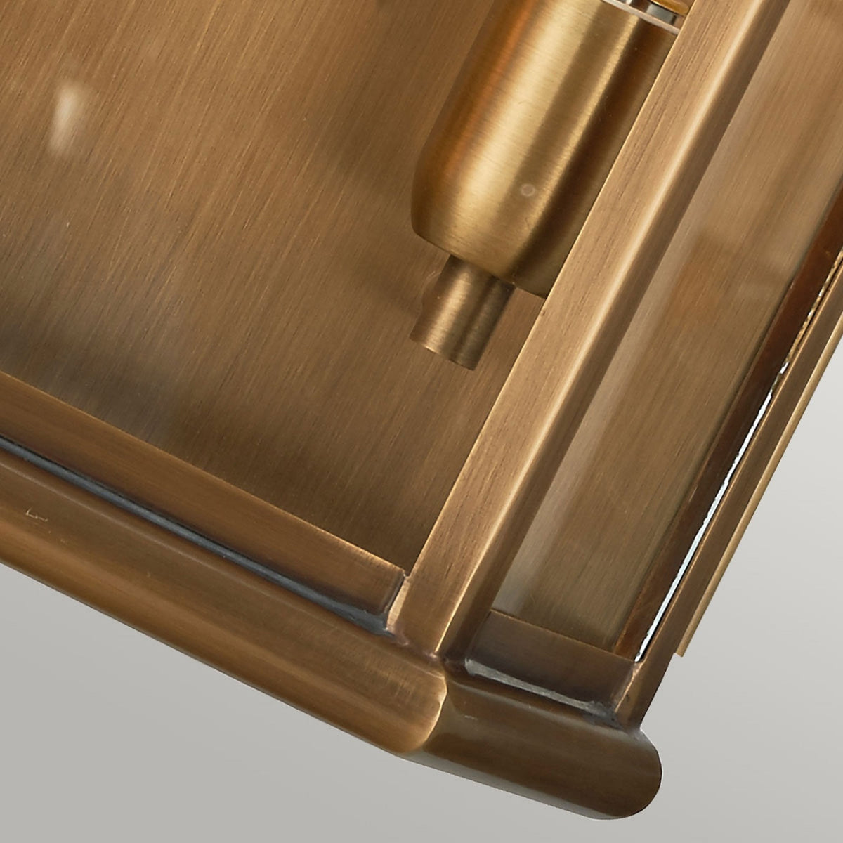 St Martins Solid Brass Large Outdoor Wall Lantern