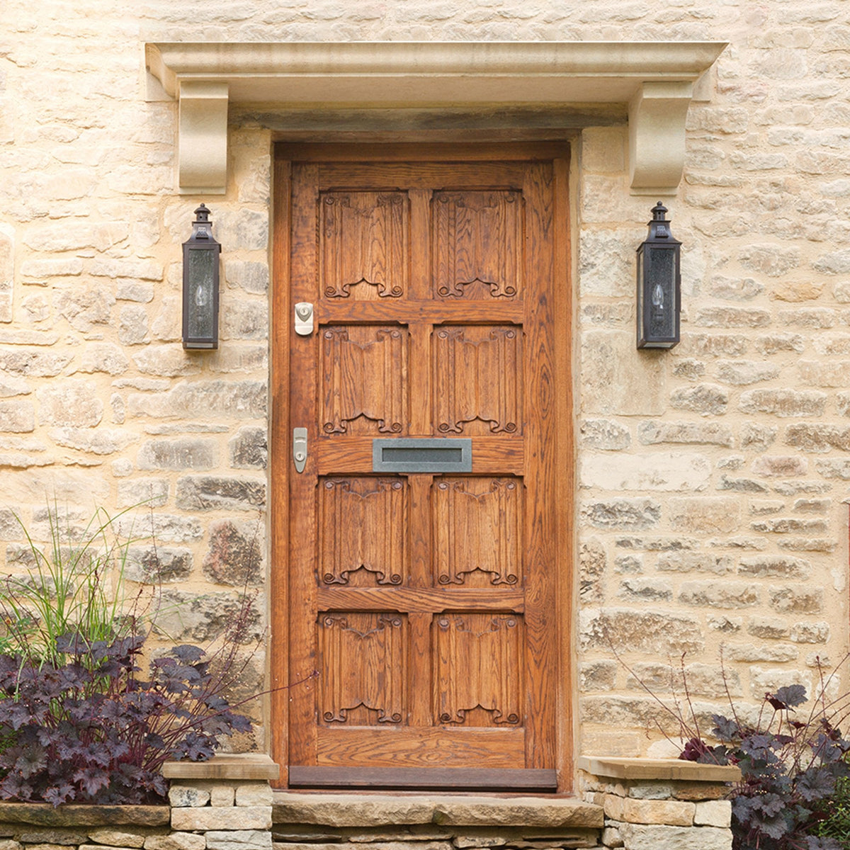 Stow Wrought Iron Outdoor Wall Light