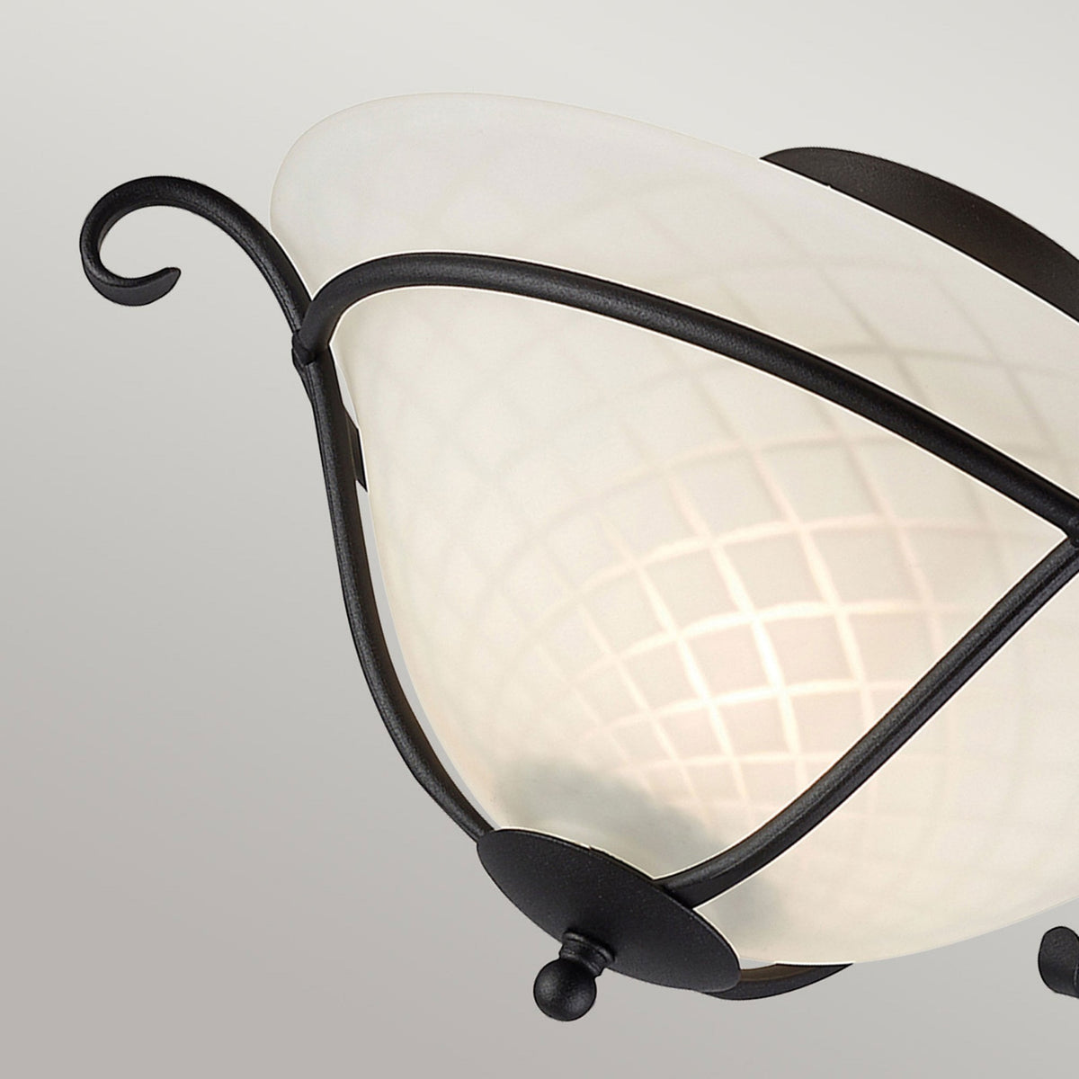 Torchiere Flush Ceiling Light