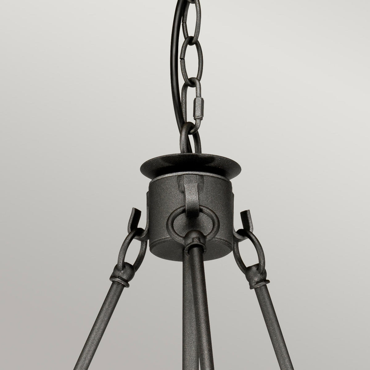 Windsor Six Light Chandelier in Graphite