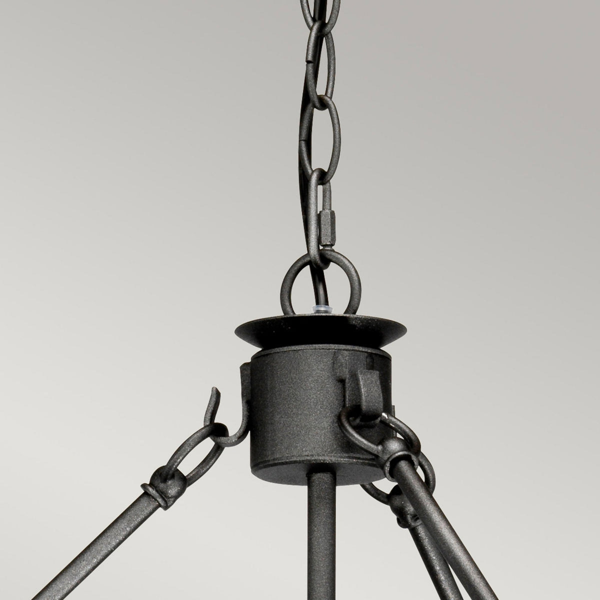 Windsor Twelve Light Chandelier in Graphite