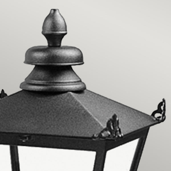 Wilmslow Wall Lantern in Black