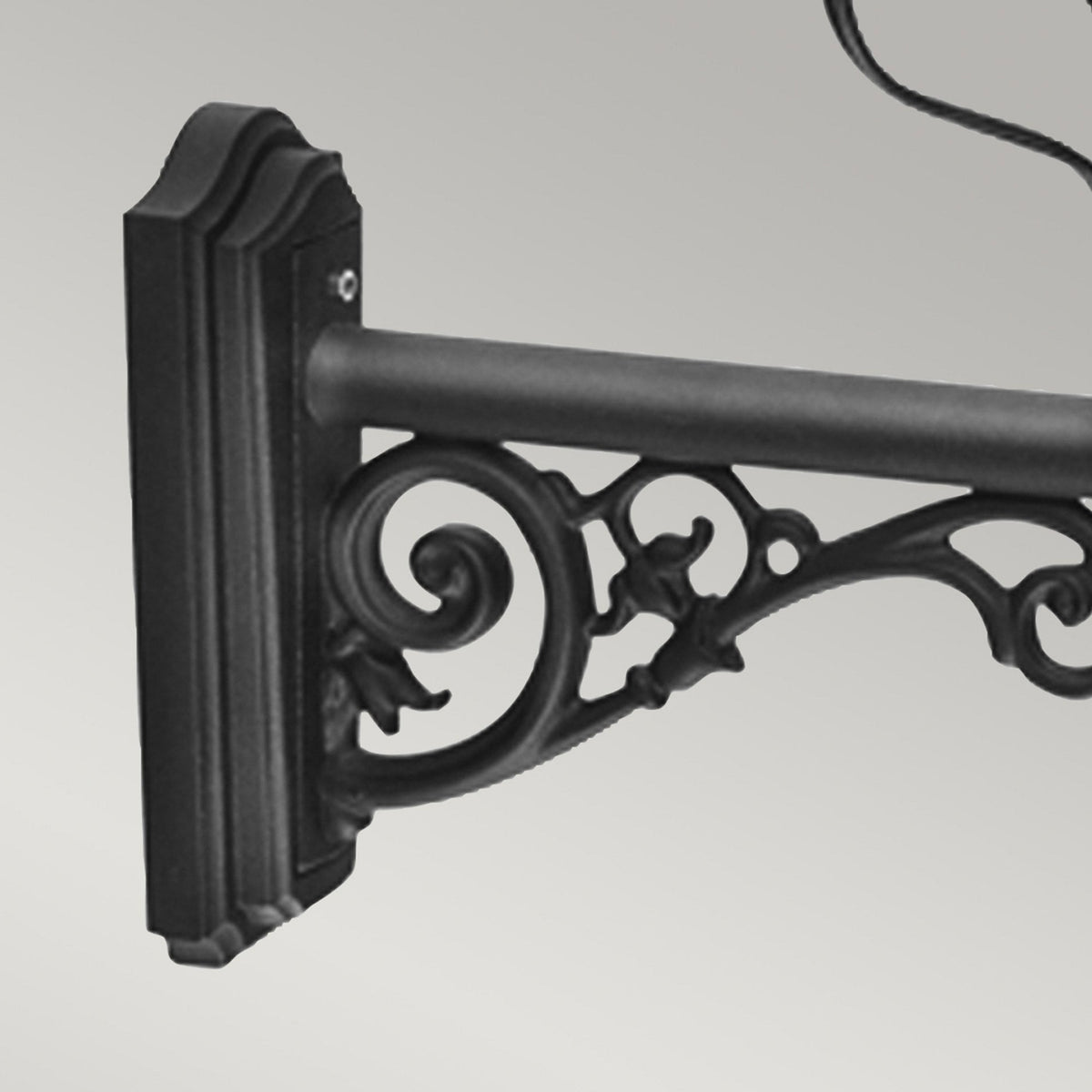 Wilmslow Wall Lantern in Black