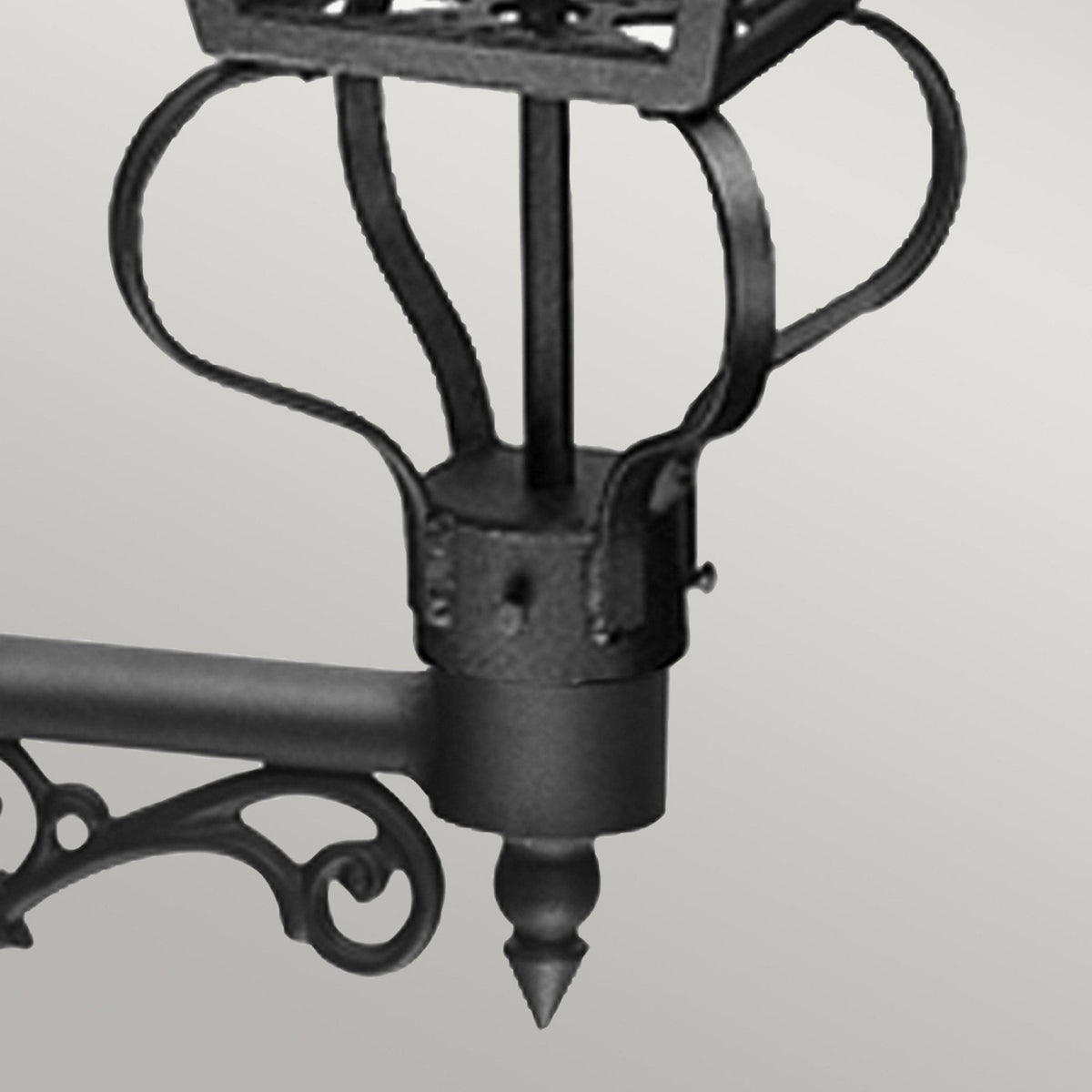 Wilmslow Wall Lantern in Black