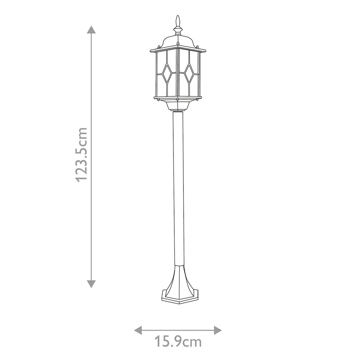 Wexford Outdoor Pillar Lantern
