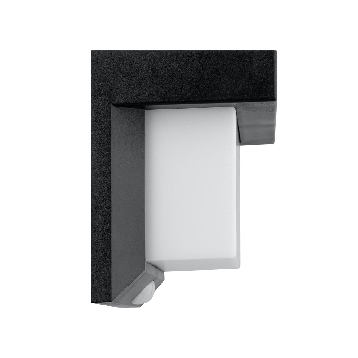 Utrera Solar PIR Motion Sensor Outdoor LED Light in Black