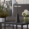 Piccola Battery Operated Rechargeable Dimmable CCT LED Table Light in Black