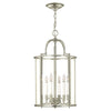 Gentry Six Light Large Pendant in Polished Nickel
