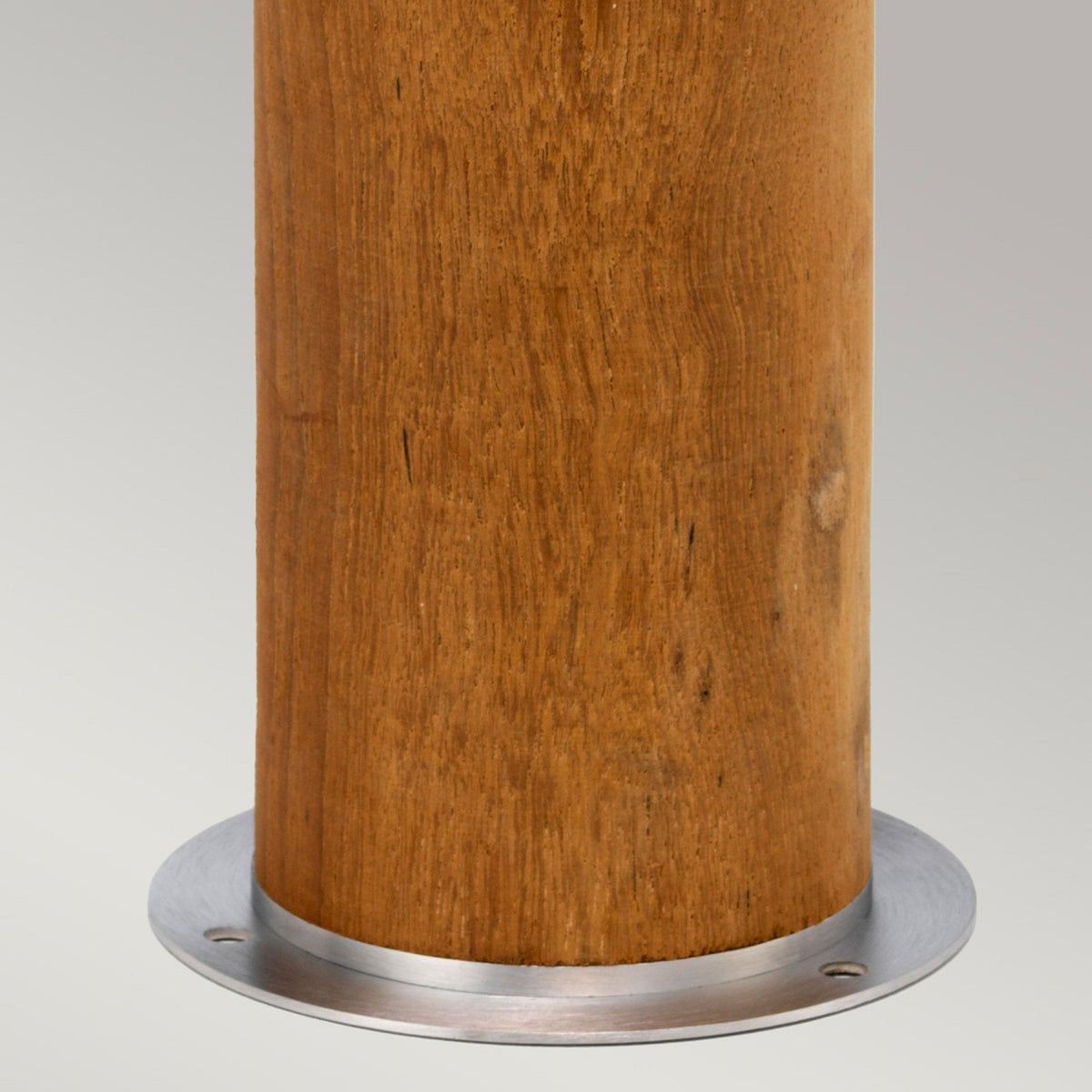 Hornsea Coastal IP55 Bollard Light in Teak and Marine Grade 316 Stainless Steel