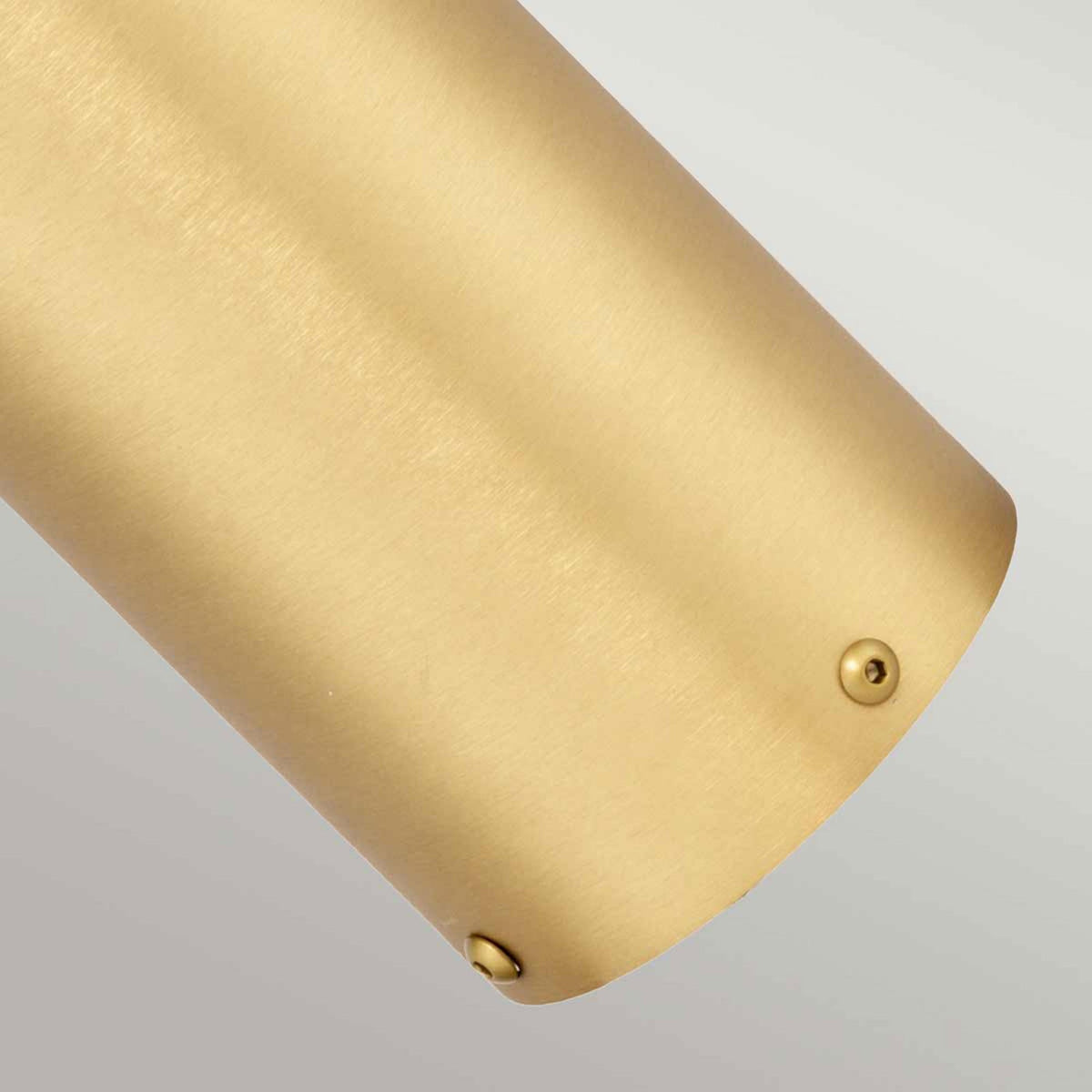 New Brighton Coastal IP55 Solid Brass Bollard Light in Brushed Brass Finish