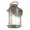 Ashland Bay Medium Outdoor Wall Lantern in Burnished Bronze