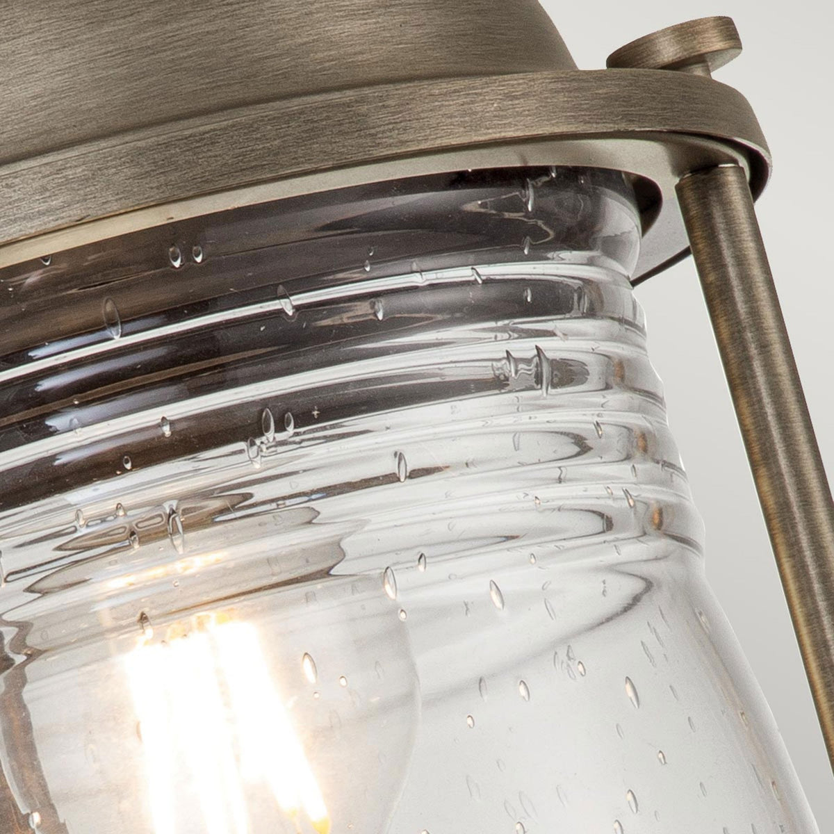 Ashland Bay Pedestal Lantern in Burnished Bronze