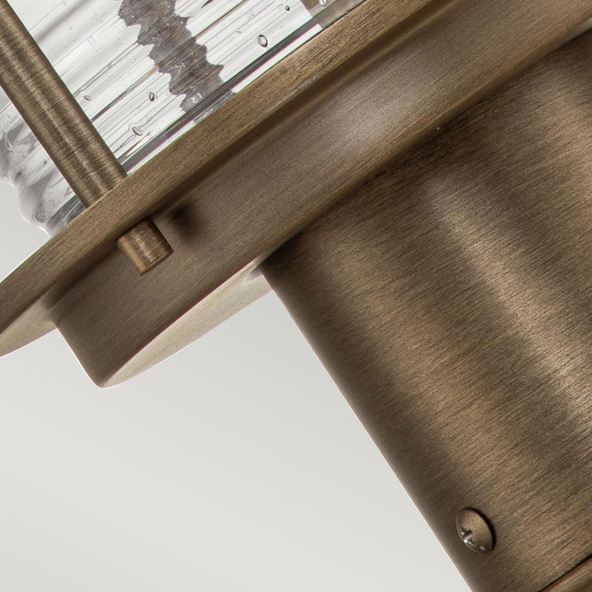Ashland Bay Pedestal Lantern in Burnished Bronze
