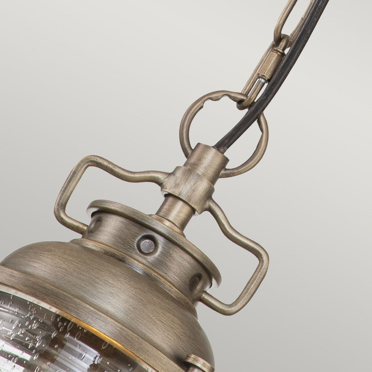Ashland Bay Outdoor Chain Pendant in Burnished Bronze