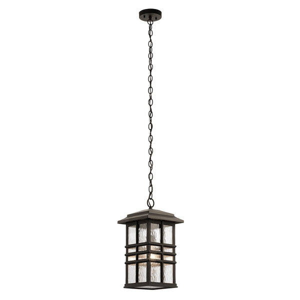 Beacon Square Coastal Pendant Lantern in Olde Bronze