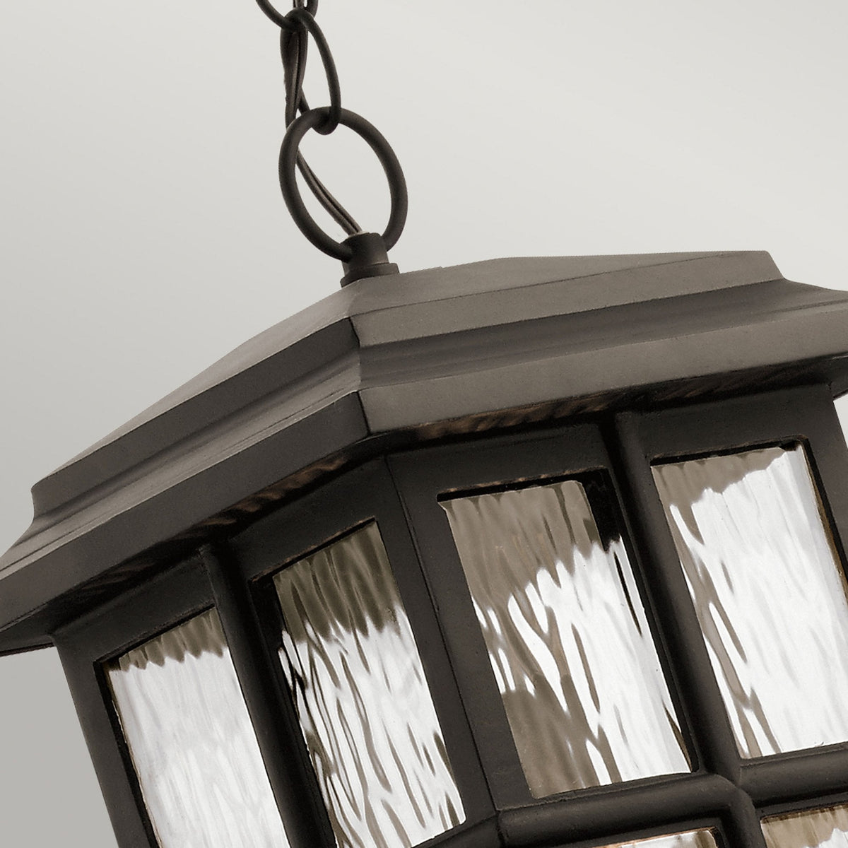 Beacon Square Coastal Pendant Lantern in Olde Bronze