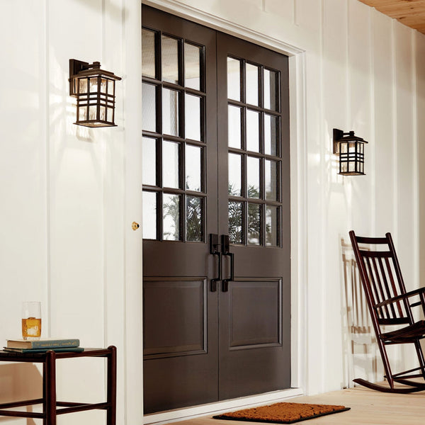 Beacon Square Coastal Medium Wall Lantern in Olde Bronze