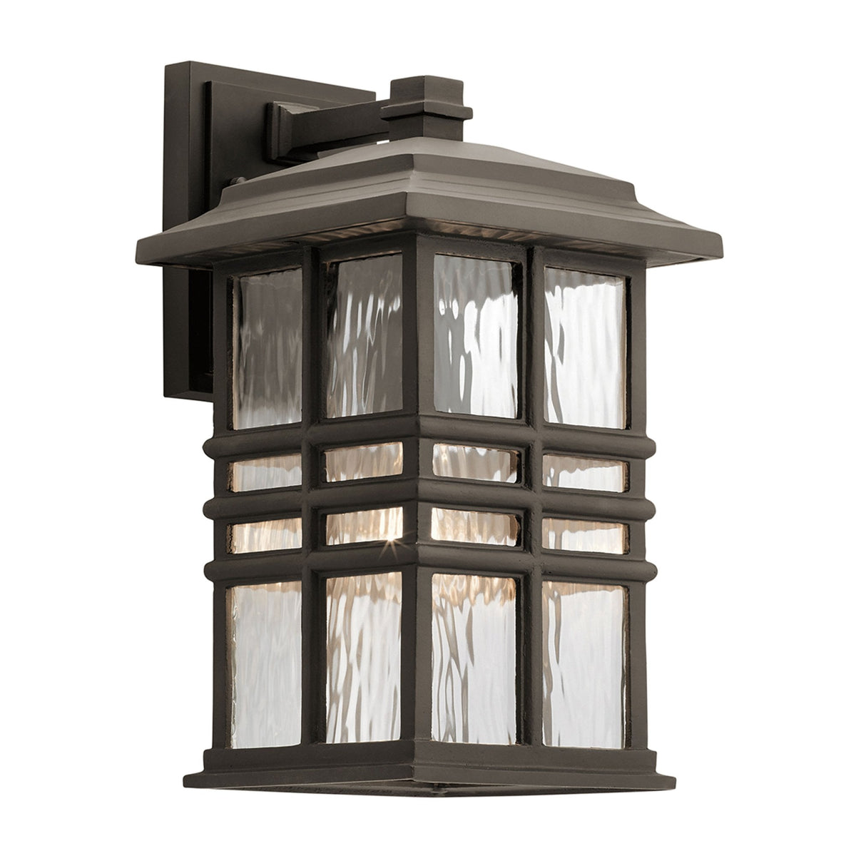 Beacon Square Coastal Medium Wall Lantern in Olde Bronze