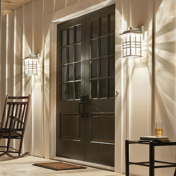 Beacon Square Coastal Medium Wall Lantern in White