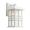 Beacon Square Coastal Small Wall Lantern in White