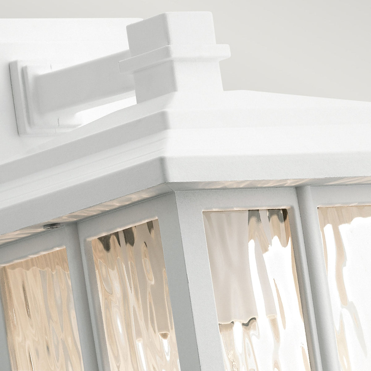 Beacon Square Coastal Small Wall Lantern in White