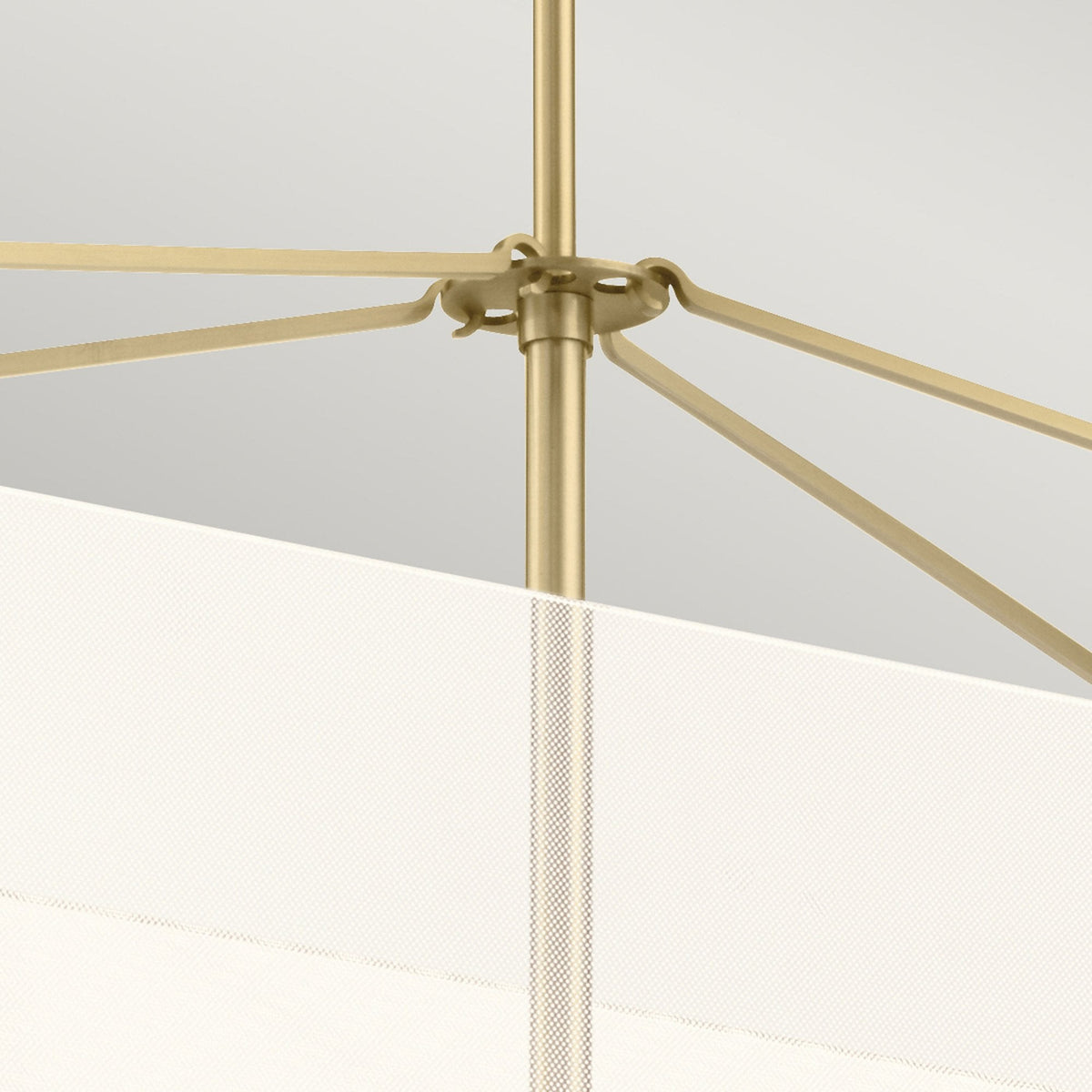 Calters LED Linear Pendant Chandelier in Champagne Gold