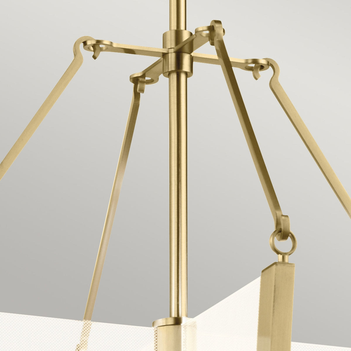 Calters LED Medium Pendant in Champagne Gold