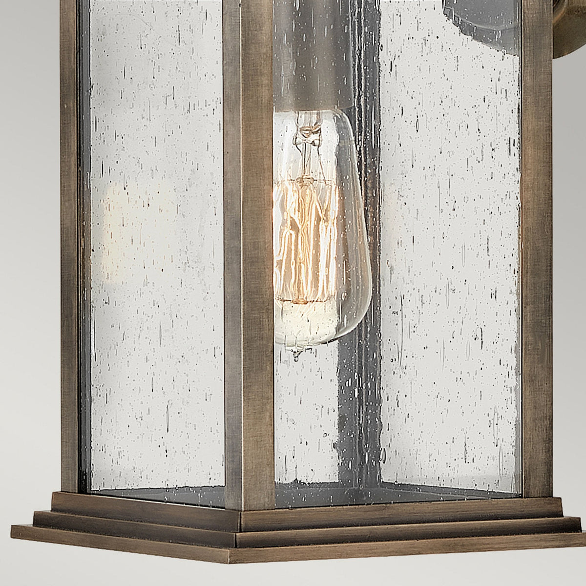 Grant IP44 Medium Wall Lantern in Burnished Bronze