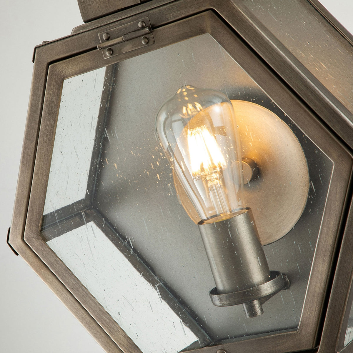 Heath IP44 Medium Wall Lantern in Burnished Bronze
