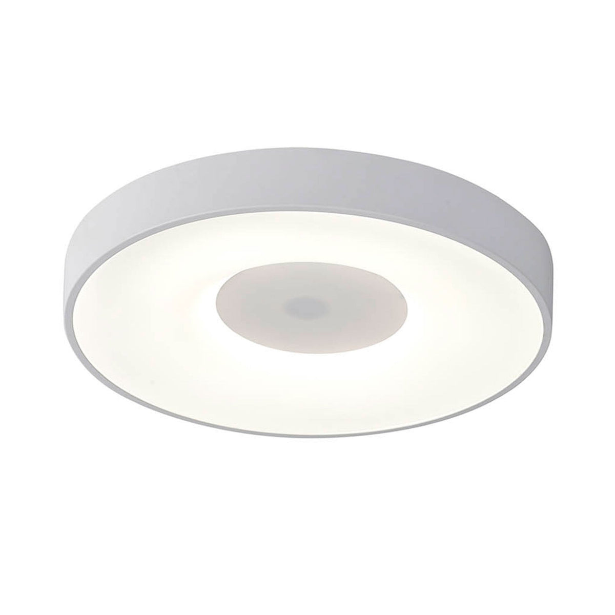 Coin Remote Control 56W LED Round Ceiling Light In White